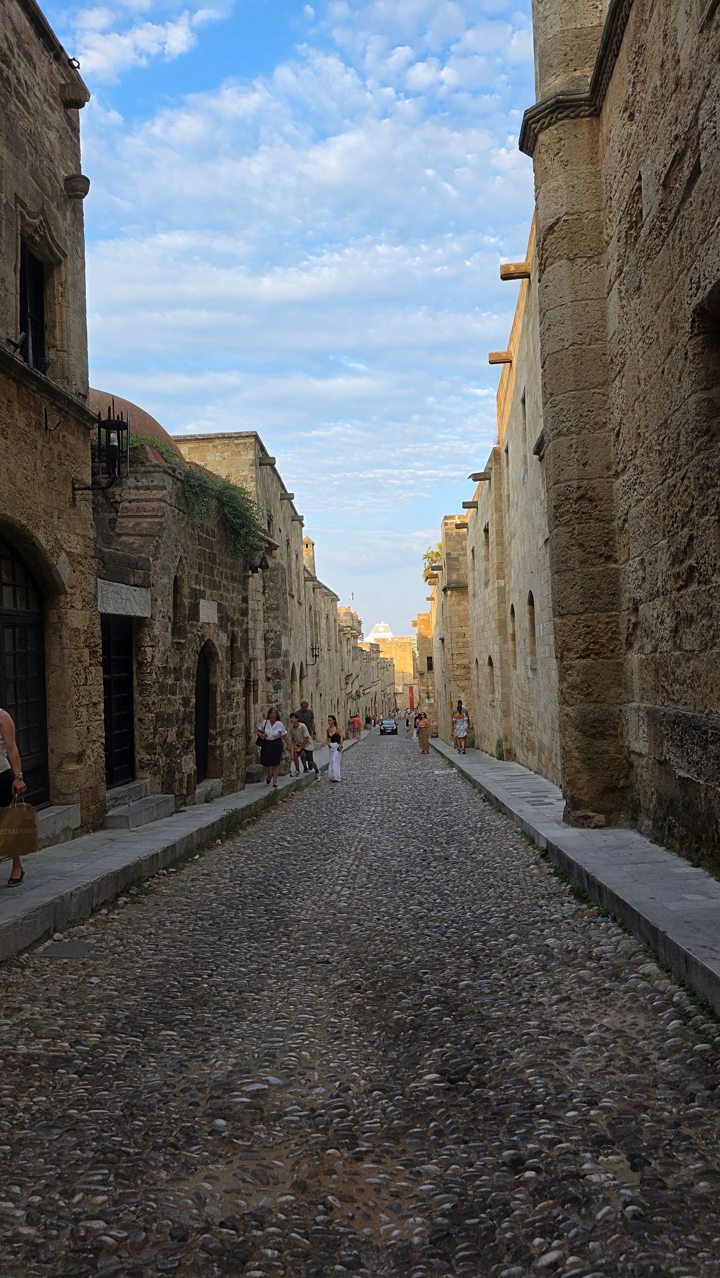 Rhodes Old town. Street of the Knights